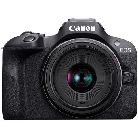 Canon EOS R100 com lente RF-S 18-45mm
