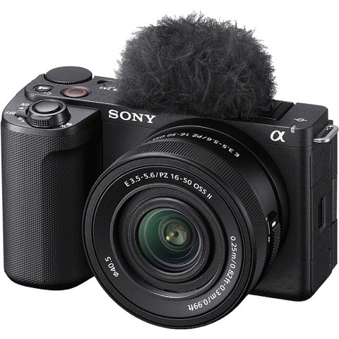 Sony ZV-E10 II com lente 16-50mm